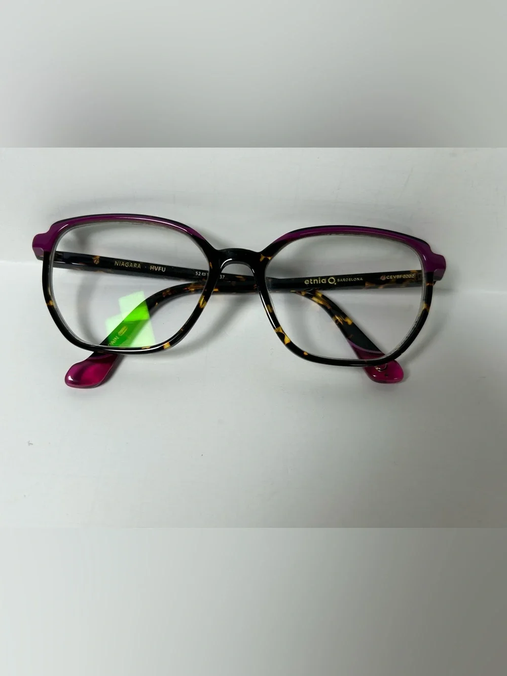 Etnia Barcelona NIAGARA - HVFU Havana  Purple Tortoise Eyeglasses FRAMES ONLY